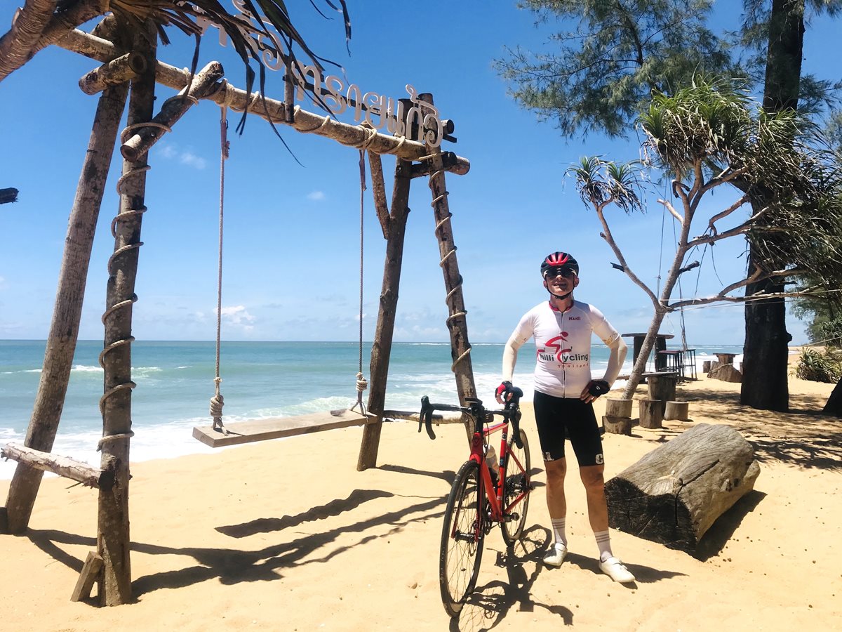 Stop at one of Phuket beaches | Chilli Cycling Thailand Tour