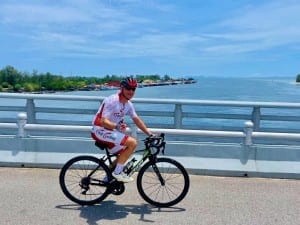 Bridge from Pak-Meng Beach | Road Cycling Krabi to Koh Lanta | Pearls of Southern Thailand Tour